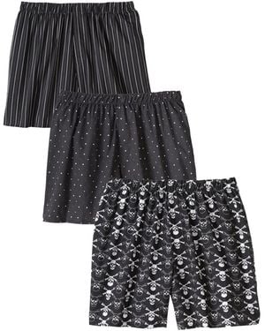 Kingsize Big & Tall Woven Boxers 3-pack - Black