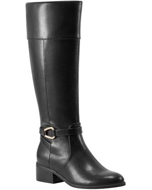 Bandolino Dennie Knee High Riding Boots - Black