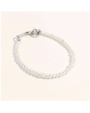 Joey Baby Freshwater Pearl Minimalist Bracelet - Natural