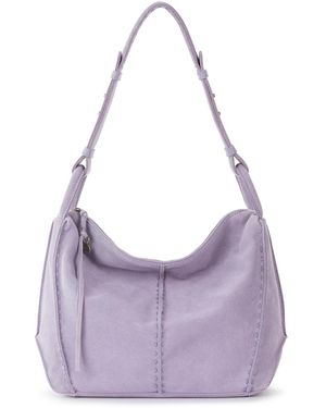 The Sak Los Feliz Leather Medium Hobo Bag - Purple