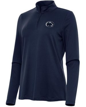 Antigua Penn State Nittany Lions Reprocess Quarter-zip Top - Blue