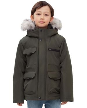 Rokka&Rolla Little And Big Boys' Parka Jacket - Gray