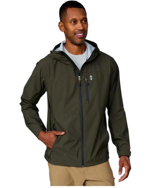 Free Country Hydro Lite X2o Highline Waterproof Rain Jacket - Green