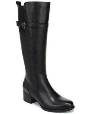 Naturalizer Kenna Knee High Boots Regular Wide Calf Extra Wide Calf - Black