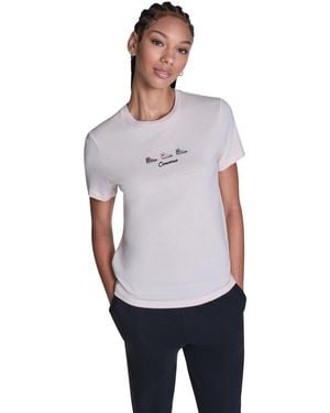 Converse Trio Embroidered T-shirt - Blue
