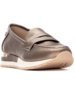 Xti Penny Loafers By - Gray