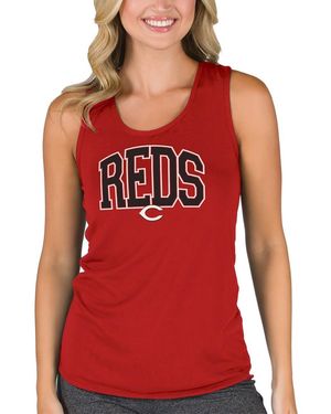 Concepts Sport Cincinnati S Marathon Racerback Tank Top - Red