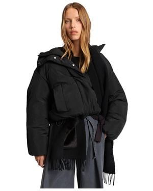BOSS Boss By Crinkle Fabric Regular-fit Jacket - Black