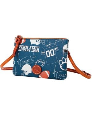 Dooney & Bourke Penn State Nittany Lions Top Zip Crossbody Purse - Blue
