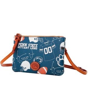Dooney & Bourke Penn State Nittany Lions Top Zip Crossbody Purse - Blue