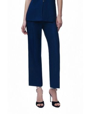 Nocturne Straight-leg Pants - Blue