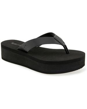 Splendid Quintana Eva Wedge Flip-flop - Black