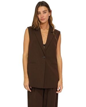 Belle & Bloom Make It Mine Vest - Brown