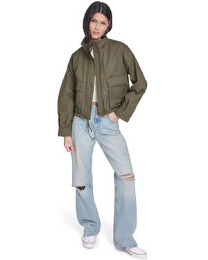Levi's Cropped Surplus Jacket - Green