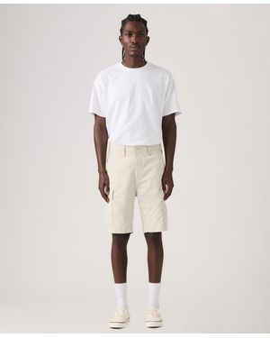 Levi's Carrier 9.5" Cargo Shorts - Natural