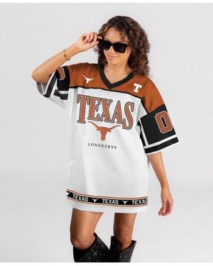 Gameday Couture White Texas Longhorns Hustle Mode Jersey Dress