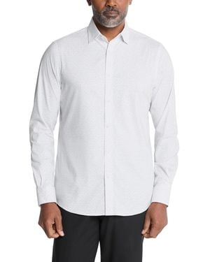 Michael Kors Eco Passport Stretch Untucked Slim Fit Dress Shirt in Pink for Men | Lyst Michael Kors Eco Passport Stretch Untucked Slim Fit Dress Shirt in Pink for Men | Lyst