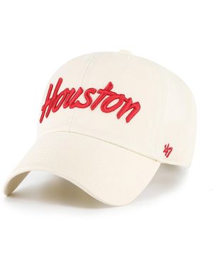 '47 Houston Cougars Clean Up Adjustable Hat - Pink