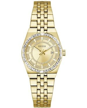 Guess Quartz -tone Stainless Steel Watch 32mm - Metallic