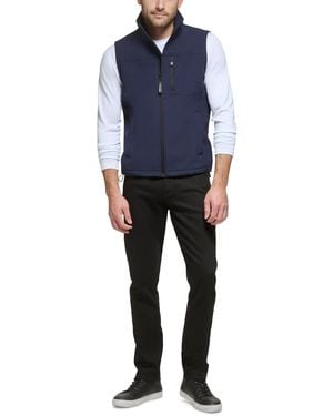 Calvin Klein Infinite Stretch Soft Shell Vest - Blue