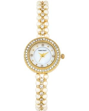Playzoom Danecraft 18k Fine Plated Analog Watch - Metallic