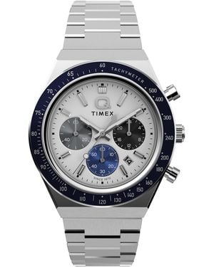 Timex Chronograph -tone Stainless Steel Watch - Gray