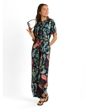 Brakeburn Olivia Jumpsuit - Blue