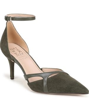 27 EDIT Naturalizer Bliss Ankle Strap Sandals - Metallic
