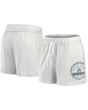 Fanatics Notre Dame Fighting Irish Win Badge Shorts - White