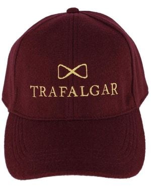 Trafalgar 's Solid Wool Touch Baseball Cap - Red