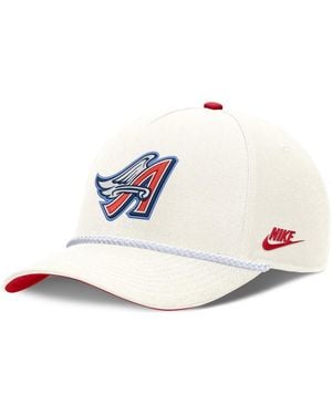 Nike Los Angeles Angels Cooperstown Rise Adjustable Hat - White