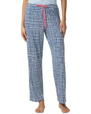 Hue Good Time Gingham Pants - Blue