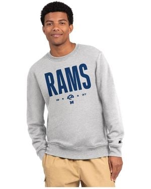 Starter Los Angeles Rams Port Co Sweatshirt - Blue