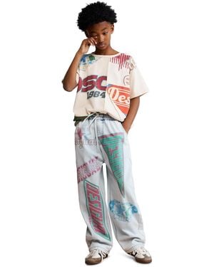 Desigual Boys's Printed Jeans - Blue