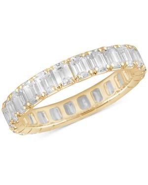 Macy's Badgley Mischka Certified Lab Grown Diamond Emerald-cut Eternity Band (3 Ct. T.w. - Natural