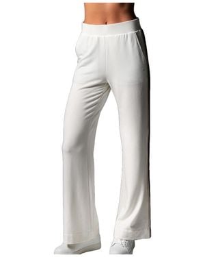 Tavi Cozy Wide Leg Pant - White
