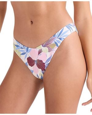 Volcom Lush Jungle Bikini Bottoms - Purple