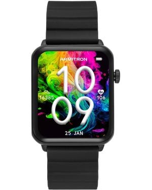 Armitron Connect Matrix Silicone Smartwatch - Black