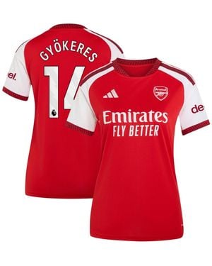 adidas Viktor Gyoekeres Arsenal Fc 2026/27 Home Replica Jersey - Red