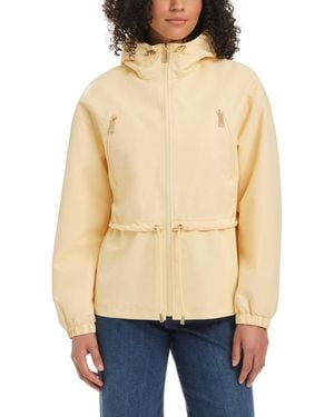 Kate Spade Magic Print Cropped Anorak With Attached Hood - Natural