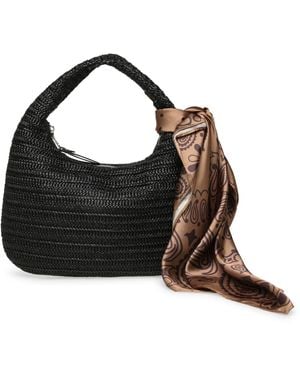 Steve Madden Katt Faux Leather Quilted Tote - Black