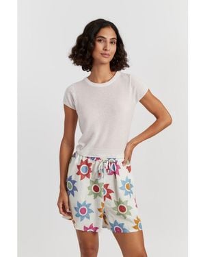 Chinti & Parker Chinti And Parker Air Pure Cashmere T-shirt - White