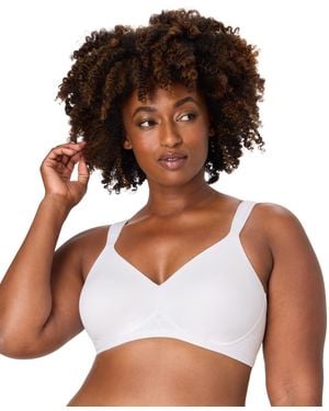 Bali Coolest Smoothing Foam Wireless Bra - White