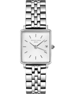 ROSEFIELD Boxy Xs - Watch - Square in White | Lyst
