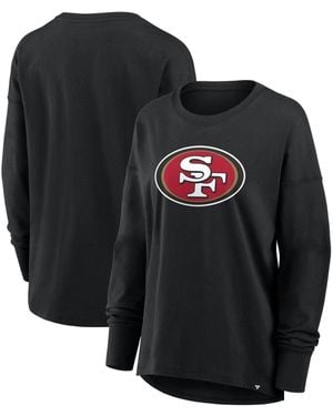 Fanatics San Francisco 49ers Essential Long Sleeve T-shirt - Black