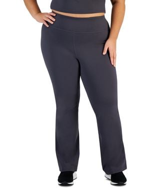ID Ideology Plus Size High Rise Flared leggings - Blue