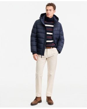 Tommy Hilfiger Hooded Puffer Jacket - Blue