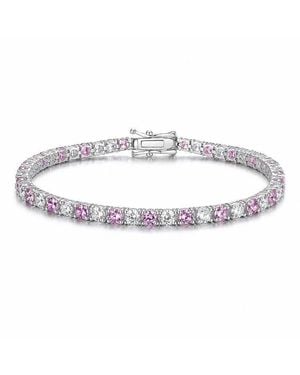 Genevive Jewelry Sterling Silver - White