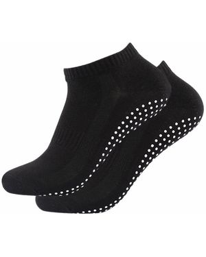 Stems Grip Socks Two Pack - Black