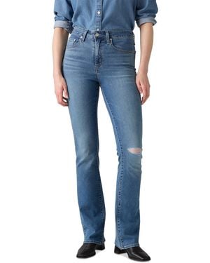 Levi's 725 High-waist Classic Stretch Bootcut Jeans - Blue